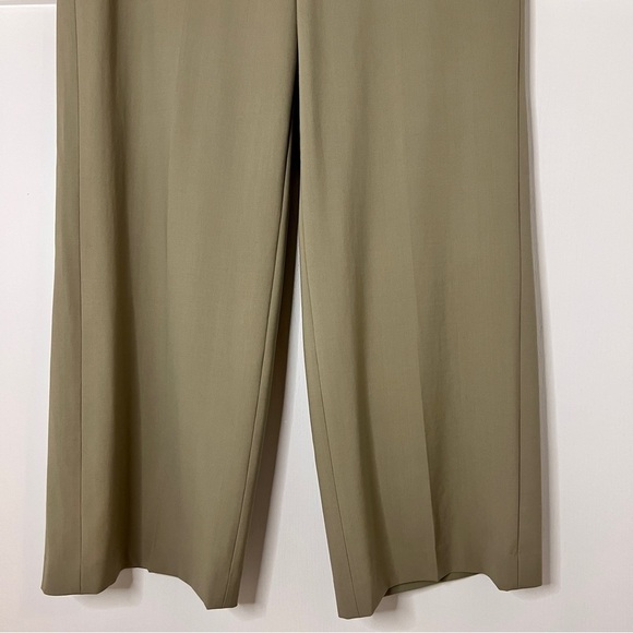 Theory Relaxed Pants in Stretch Wool Soft Sage - Picture 6 of 11